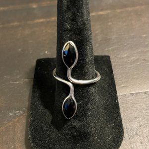 Sterling Silver Ring - Black Onyx